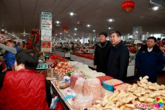 王吉宝就燃气、消防、食物平安等工做进行督导